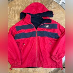 Pacblue Juneau Alaska reversible hooded jacket